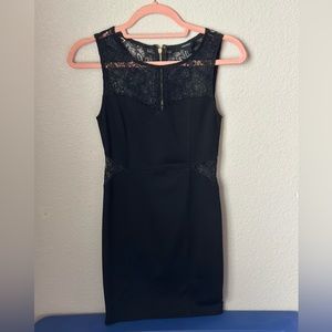 Small Forever21 black lace dress